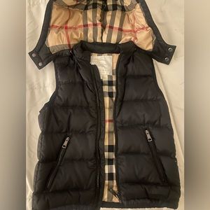 Burberry Vest Toddler size 5T